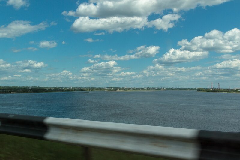 Вид в сторону Городца и Заволжья, Волга