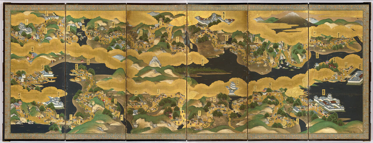 Японская карта 1850