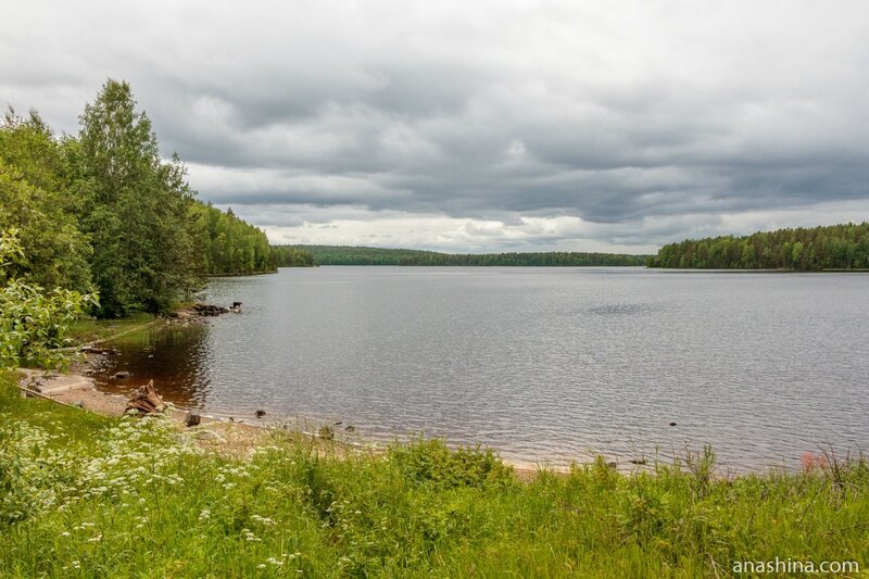 Река Суна (Гирвасское водохранилище), Карелия