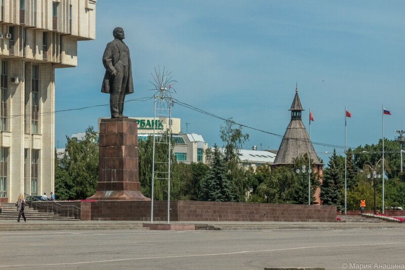 Памятник Ленину на площади Ленина, Тула