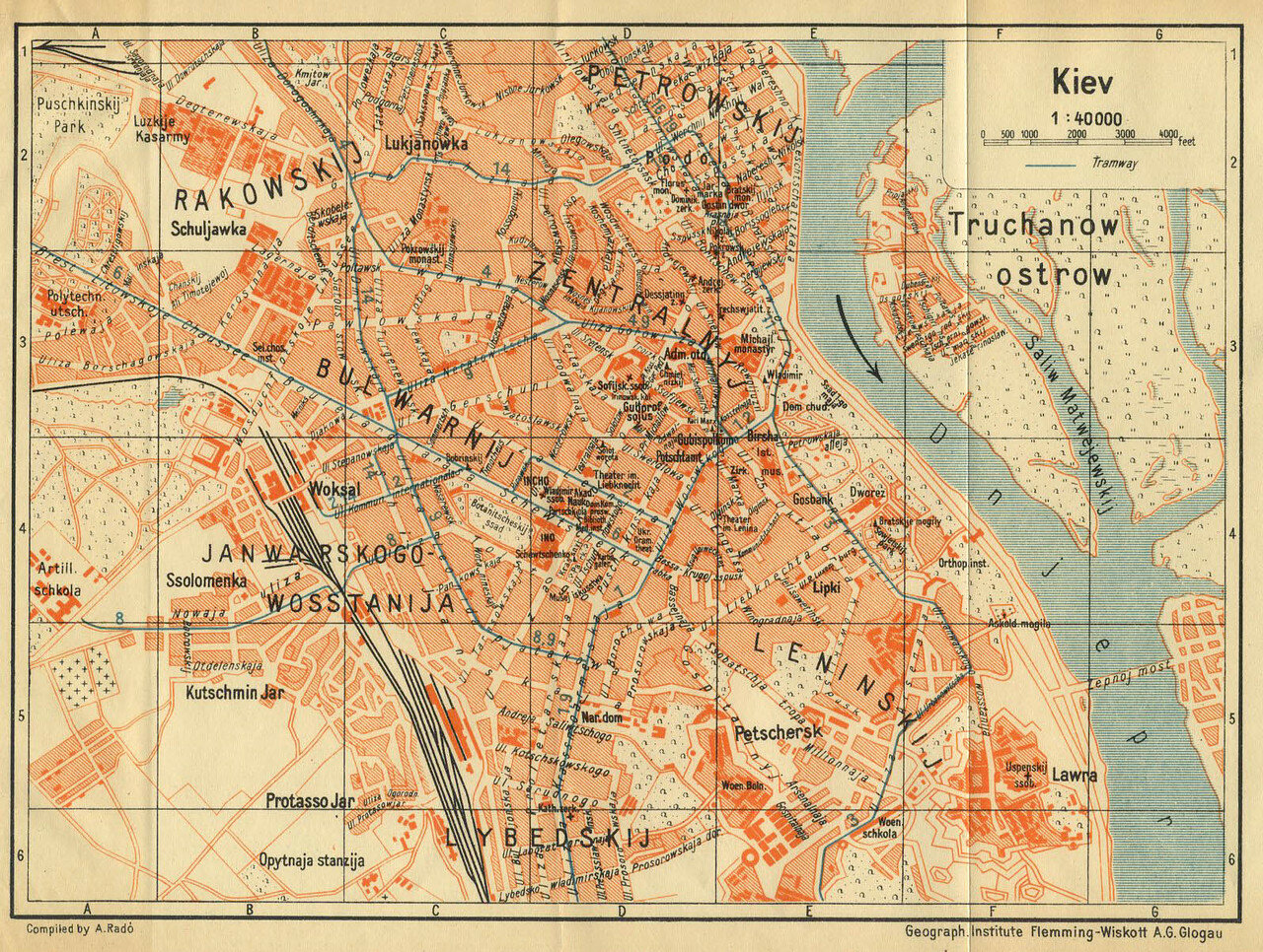 1928. План Киева
