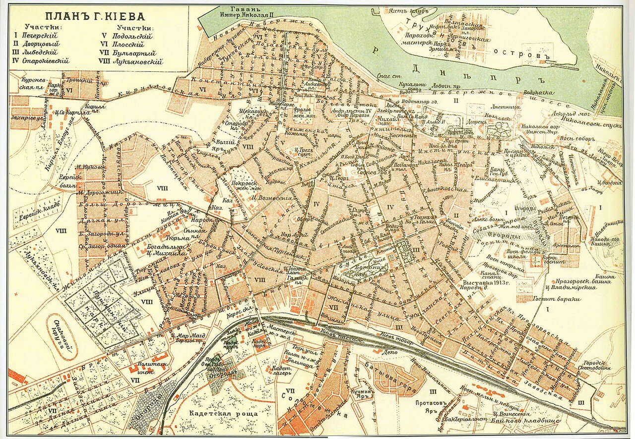 1901. План Киева