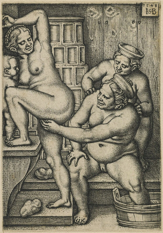 эротические гравюры 16-17 век