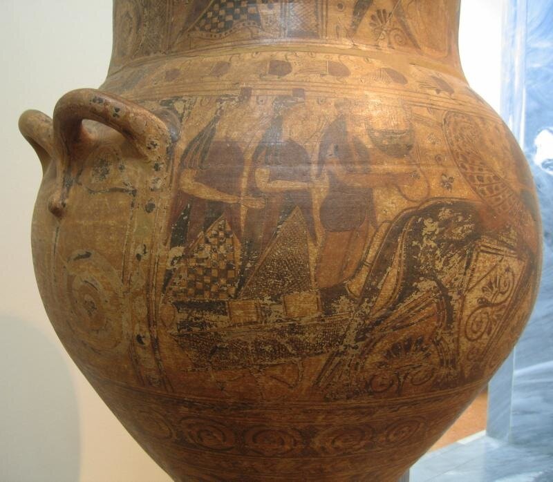 Кикладская ваза 7 в. до н.э.