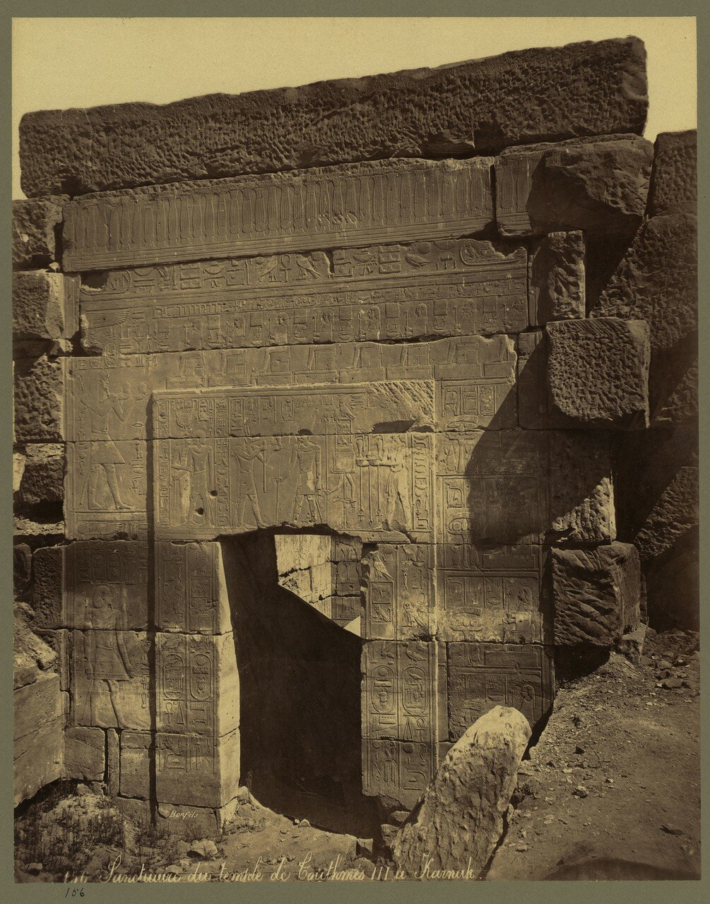 Карнак. Святилище храма Тутмоса III