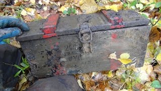 Тяжелый ящик ! Раскопки Второй мировой N 44/ Searching relics of WW2 N 44 #SUBS