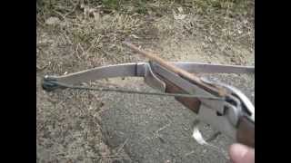 handmade crossbow самодельный арбалет