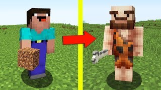 НУБ ПРОТИВ ПЕЩЕРНЫЙ ЧЕЛОВЕК В МАЙНКРАФТ ! ТРОЛЛИНГ НУБА В MINECRAFT ! НУБИК И МАЙН МУЛЬТИК