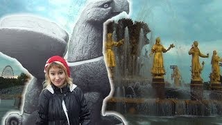 VLOG Ваша Юля - Знаменитые фонтаны ВДНХ и Политехнический музей