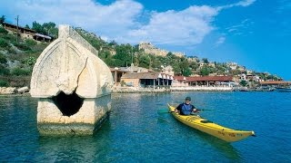 ABANDONED - Sunken City Kekova Turkey (Atlantis ?) Glass Bottom Boat Trip