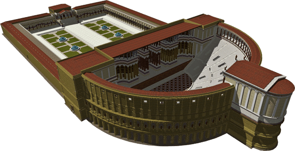 Марсово поле в Риме - Театр Помпея