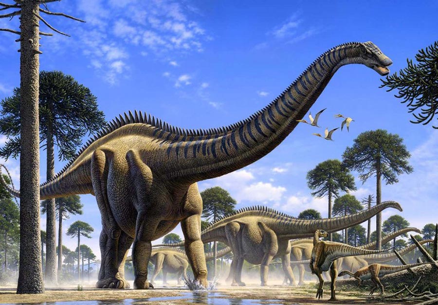 доисторические животные Футалогнкозавр