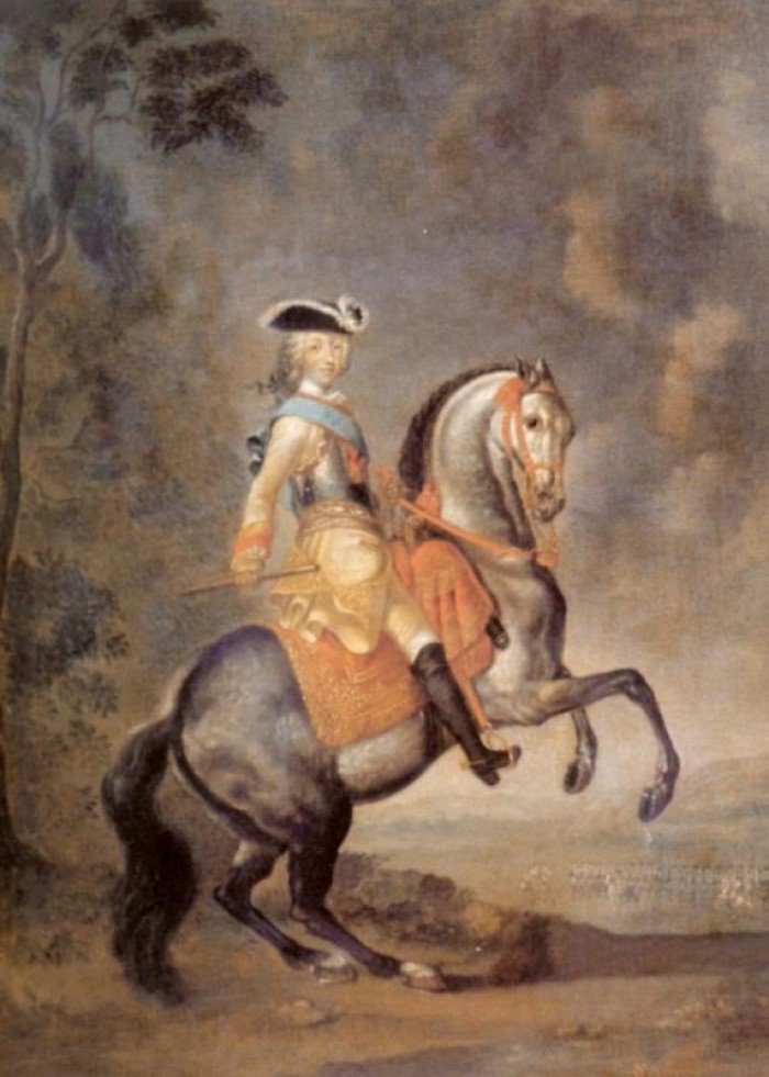  Русский император Петр III (1728-1762). Картина Георга Христофора Гроота