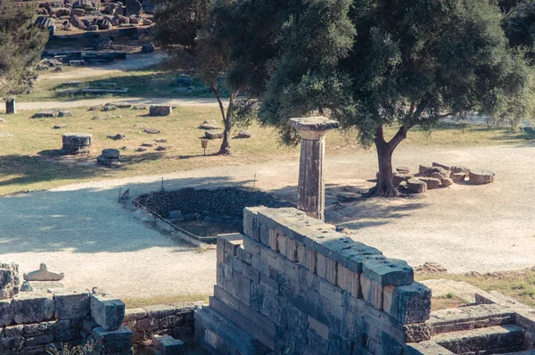 Олимпия, сайт древних греческих Олимпийских игр — стоковое фото