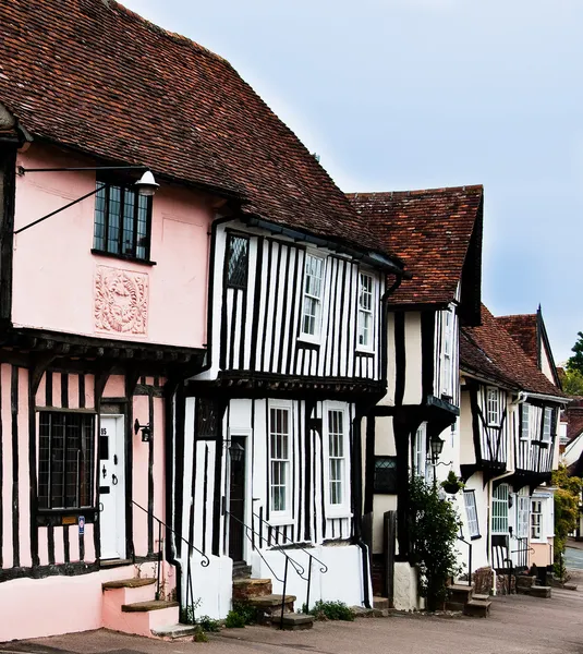 Лесной коттедж lavenham, Англия, Саффолк, Великобритания — стоковое фото