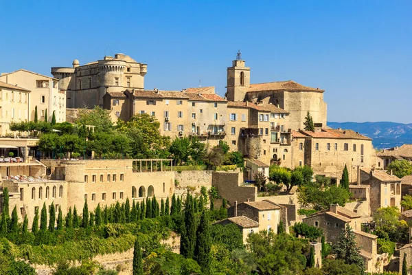 Средневековая деревня Gordes в Южной Франции — стоковое фото