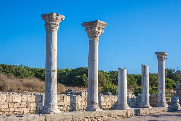 Руины древней греческой колонии Херсонес Лицензионные Стоковые Изображения