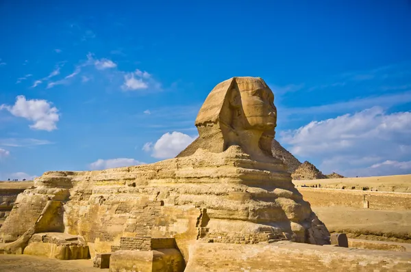 Большой Сфинкс в Гизе, Египет — стоковое фото