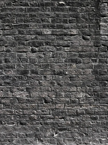 Черный кирпичной стены Текстура Лицензионные Стоковые Фото