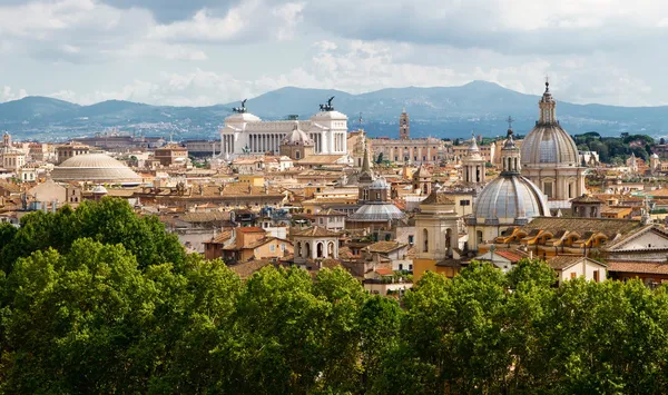 Вид Рима город — стоковое фото