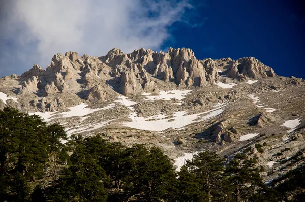 Гора Олимп, самая высокая гора в Греции — стоковое фото