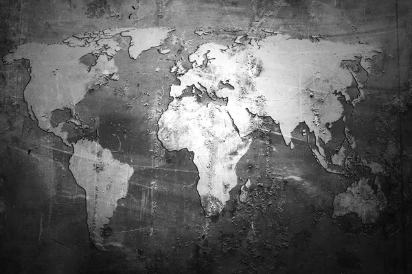 Мировая карта Стоковая Картинка