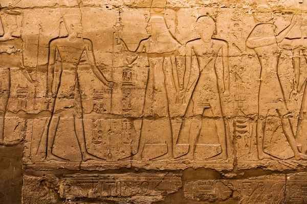 Старые иероглифы Египта на камне — стоковое фото