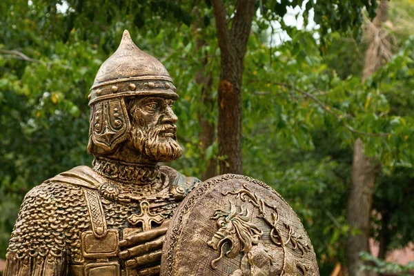 "Ilya Muromets" hero of Russian epic - city Monument — стоковое фото