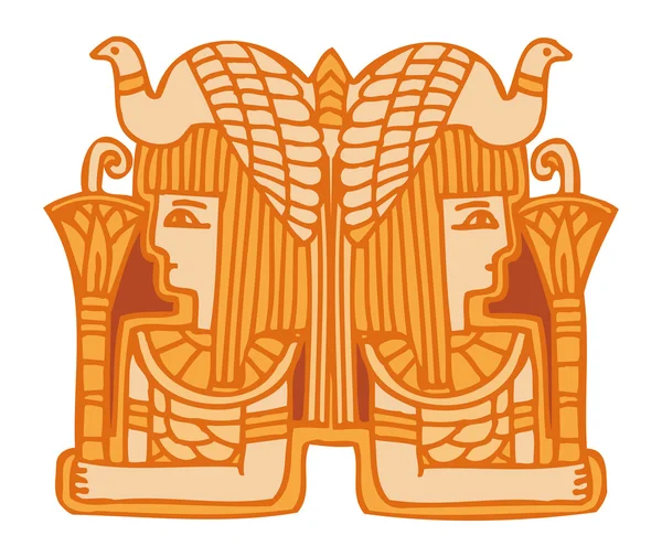 Древнее египетское украшение — стоковый вектор
