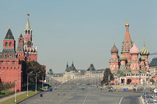 Вид Московского Кремля Стоковая Картинка