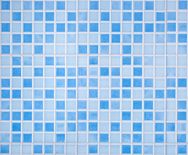 Синяя плитка мозаика — стоковое фото