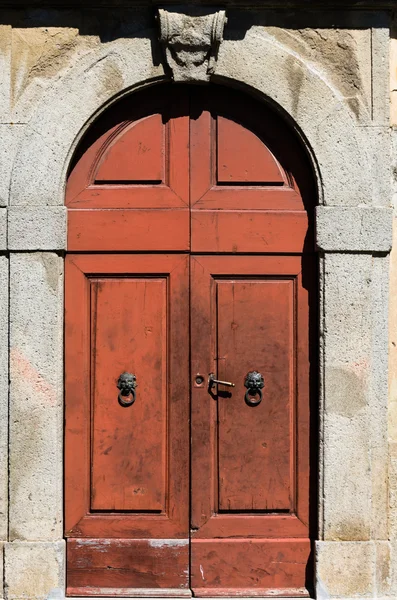 Древней тосканской дверь Стоковая Картинка