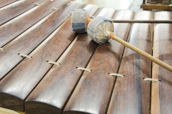 Тайский национальный музыкальный инструмент древних ranard концепция — стоковое фото