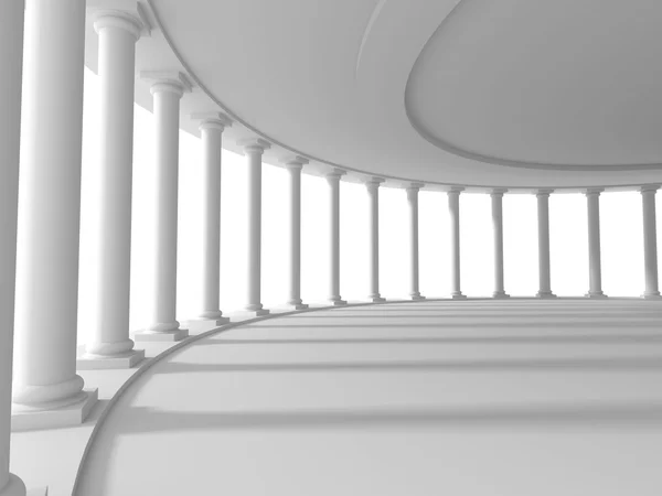 Столбы колонки дизайн Архитектура фон — стоковое фото