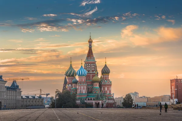 Собор Василия Блаженного в Москве Стоковое Изображение