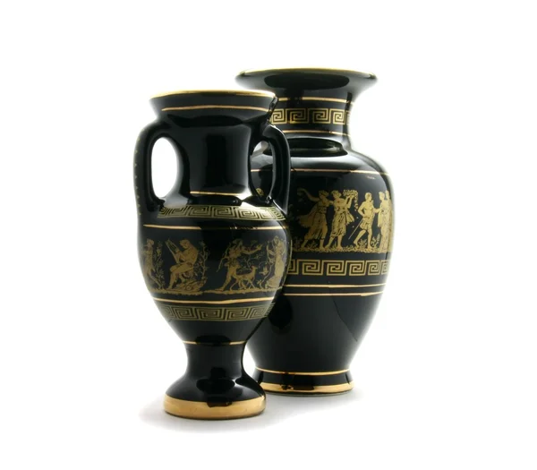 Греческие вазы — стоковое фото