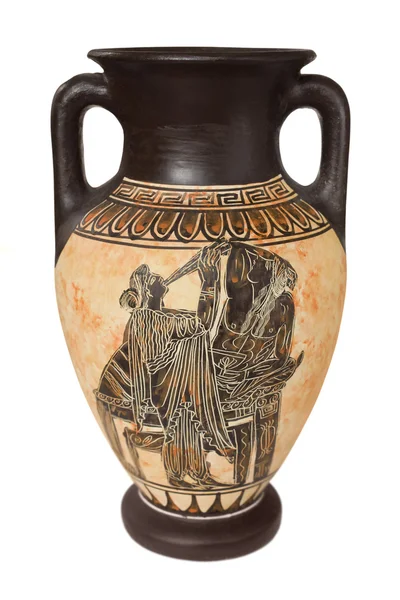 Греческая ваза Стоковое Фото