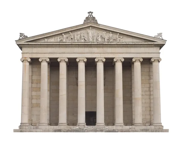 Классическая греческая архитектура — стоковое фото