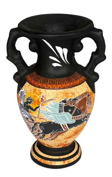 Греческая ваза Лицензионные Стоковые Изображения