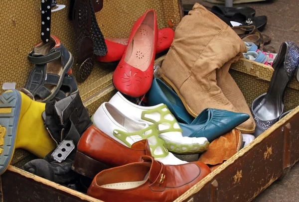 Старая обувь — стоковое фото