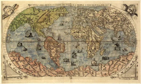 Карты древнего мира Лицензионные Стоковые Фото