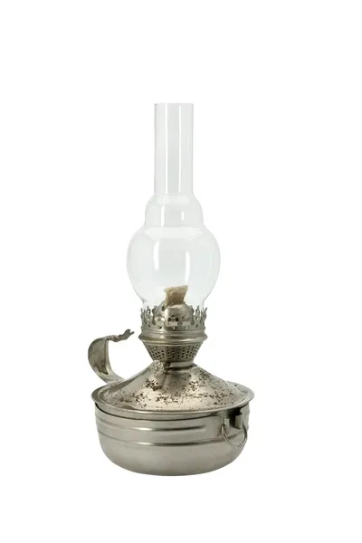 Керосиновая лампа, изолированные на белом фоне Лицензионные Стоковые Фото
