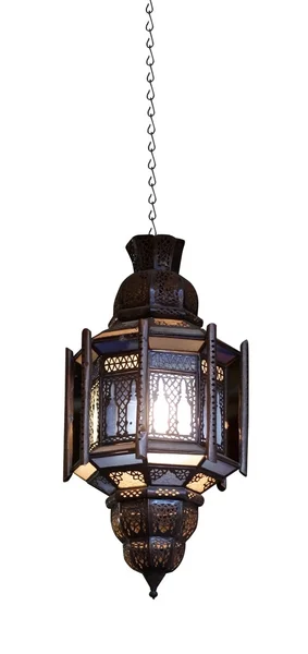 Марокканская лампа Стоковое Фото