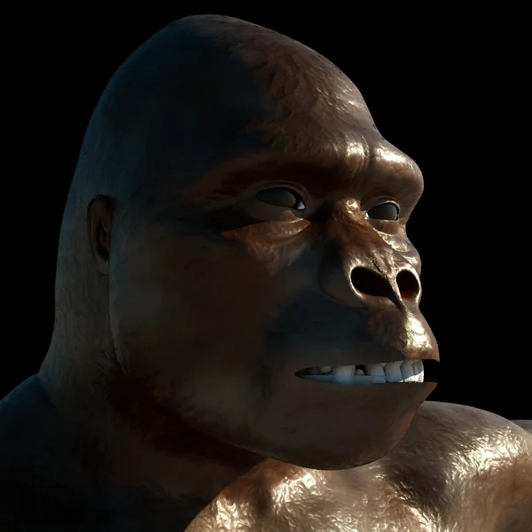 Неандертальца первобытный человек Стоковое Фото
