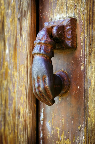 Дверной дверной молоточек Лицензионные Стоковые Фото