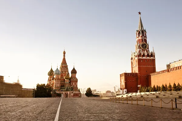 Красная площадь в Москве Лицензионные Стоковые Изображения
